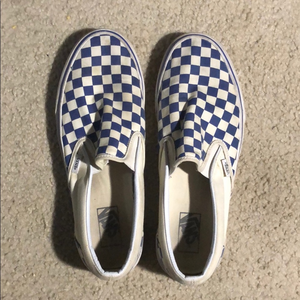 Checkered Vans
